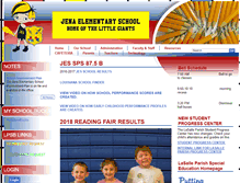 Tablet Screenshot of jes.lasallepsb.com